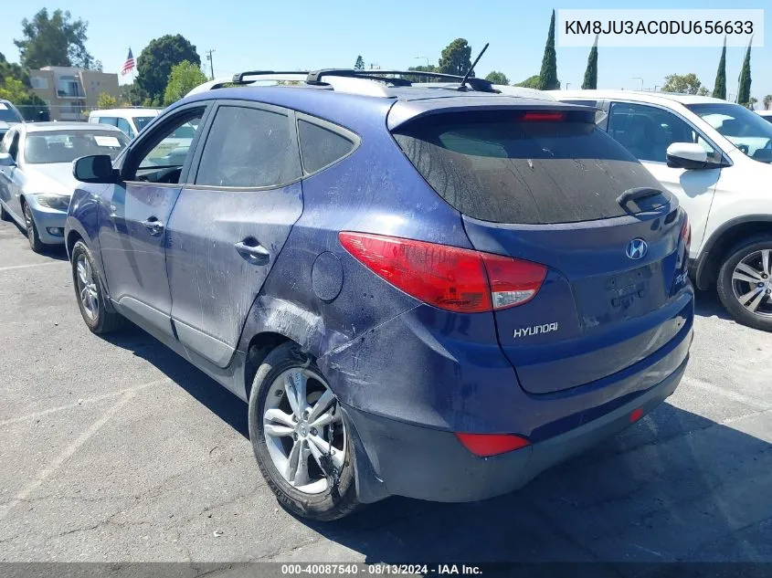 KM8JU3AC0DU656633 2013 Hyundai Tucson Gls