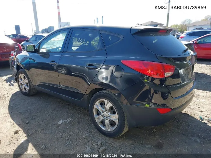 2013 Hyundai Tucson Gl VIN: KM8JT3AB0DU739859 Lot: 40608409