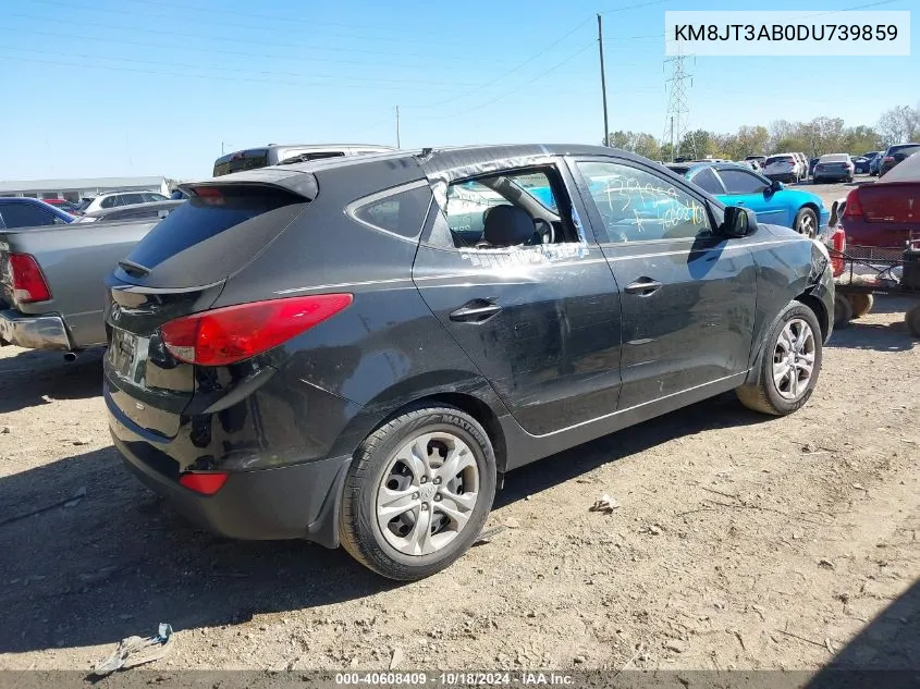 2013 Hyundai Tucson Gl VIN: KM8JT3AB0DU739859 Lot: 40608409