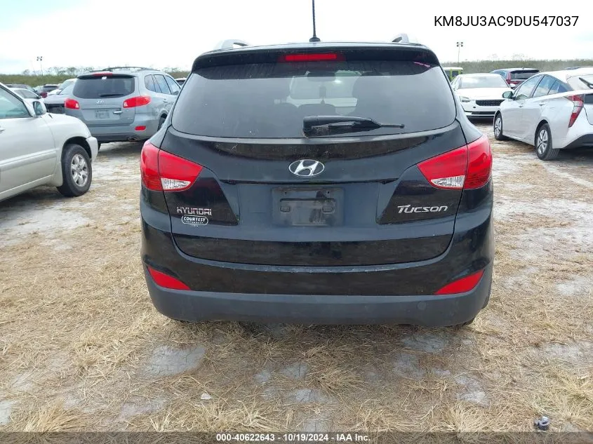 2013 Hyundai Tucson Gls/Limited VIN: KM8JU3AC9DU547037 Lot: 40622643