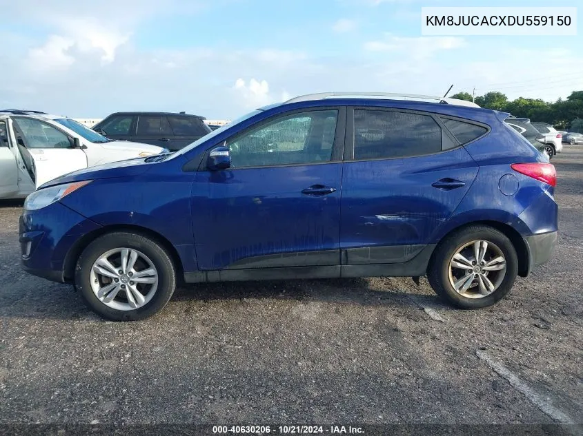 KM8JUCACXDU559150 2013 Hyundai Tucson Gls/Limited