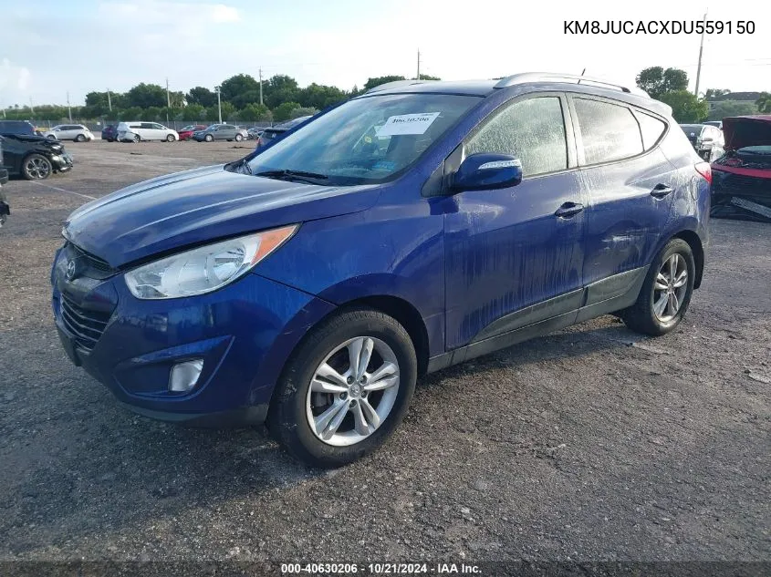 KM8JUCACXDU559150 2013 Hyundai Tucson Gls/Limited