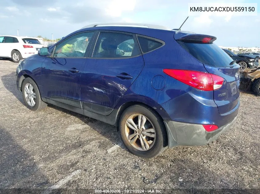 KM8JUCACXDU559150 2013 Hyundai Tucson Gls/Limited