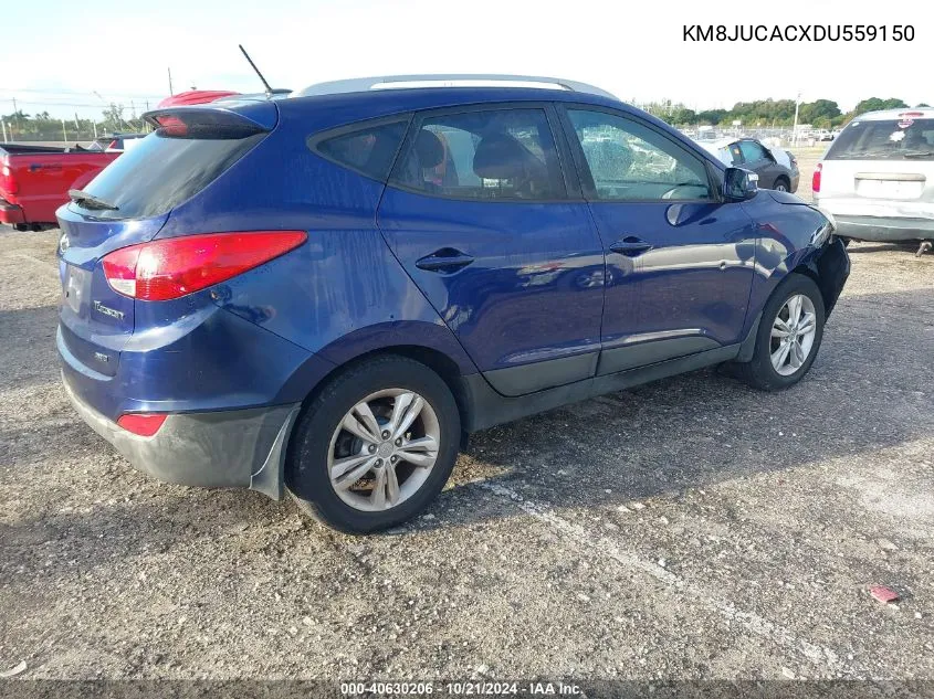 KM8JUCACXDU559150 2013 Hyundai Tucson Gls/Limited