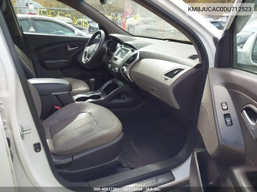 KM8JUCAC0DU712523 2013 Hyundai Tucson Limited