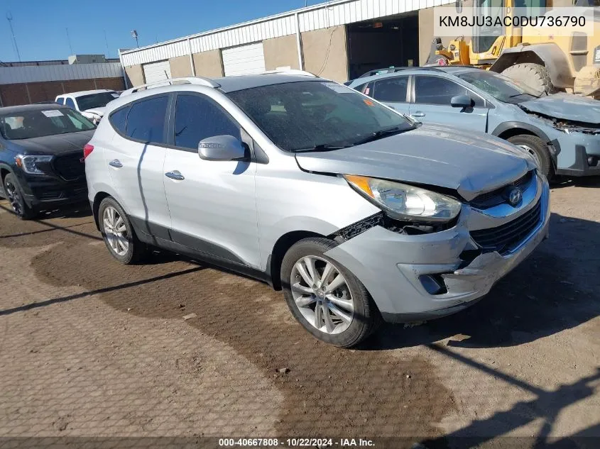 KM8JU3AC0DU736790 2013 Hyundai Tucson Limited