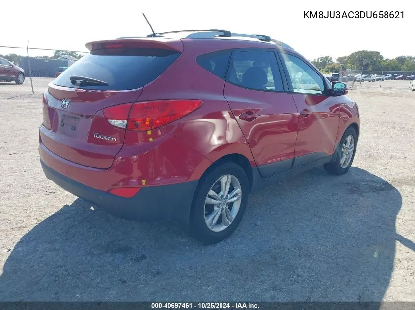 KM8JU3AC3DU658621 2013 Hyundai Tucson Gls