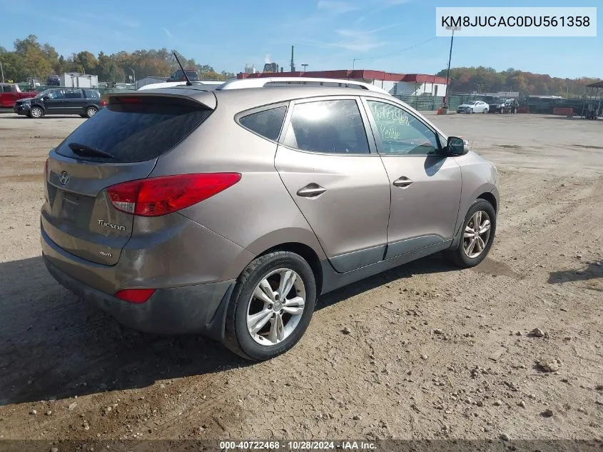 KM8JUCAC0DU561358 2013 Hyundai Tucson Gls