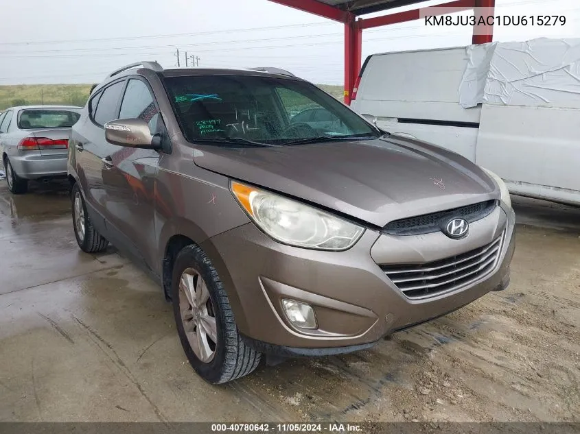 2013 Hyundai Tucson Gls VIN: KM8JU3AC1DU615279 Lot: 40780642