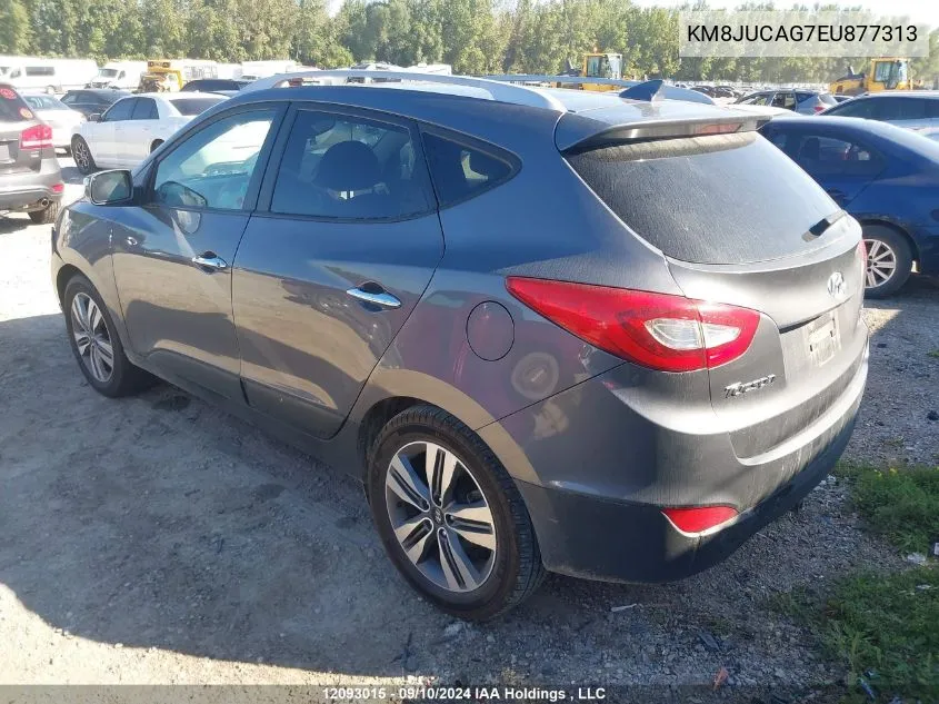 KM8JUCAG7EU877313 2014 Hyundai Tucson Limited