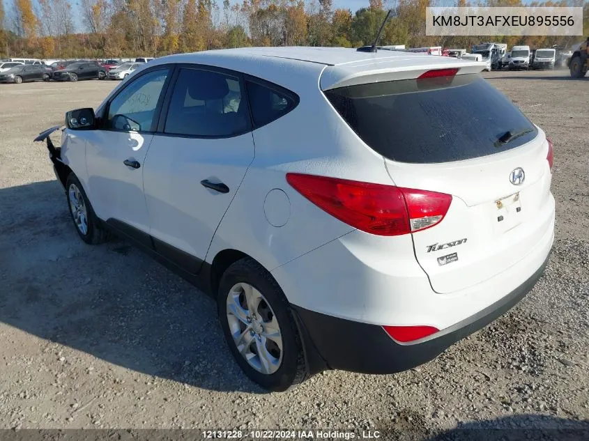 2014 Hyundai Tucson Gl VIN: KM8JT3AFXEU895556 Lot: 12131228