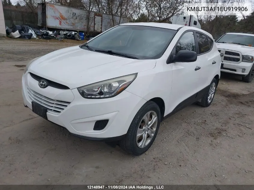 2014 Hyundai Tucson Gls VIN: KM8JT3AF1EU919906 Lot: 12148947