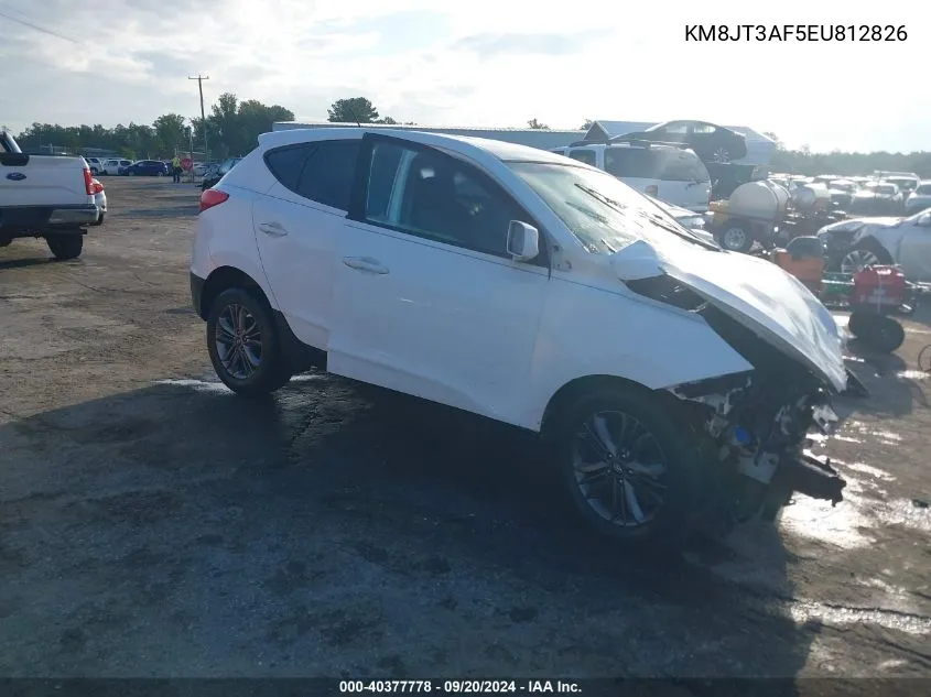 2014 Hyundai Tucson Gls VIN: KM8JT3AF5EU812826 Lot: 40377778