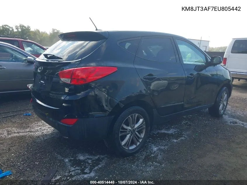 KM8JT3AF7EU805442 2014 Hyundai Tucson Gls