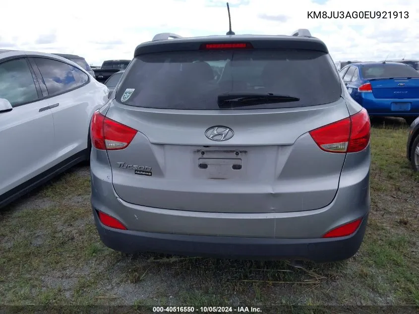 2014 Hyundai Tucson Gls/Limited/Se VIN: KM8JU3AG0EU921913 Lot: 40516550