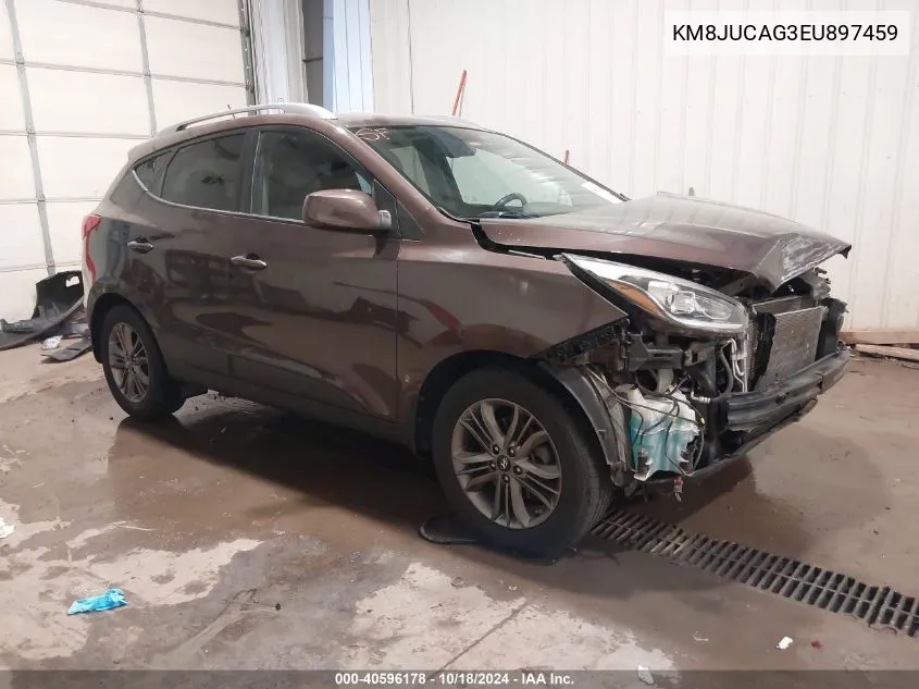 KM8JUCAG3EU897459 2014 Hyundai Tucson Se