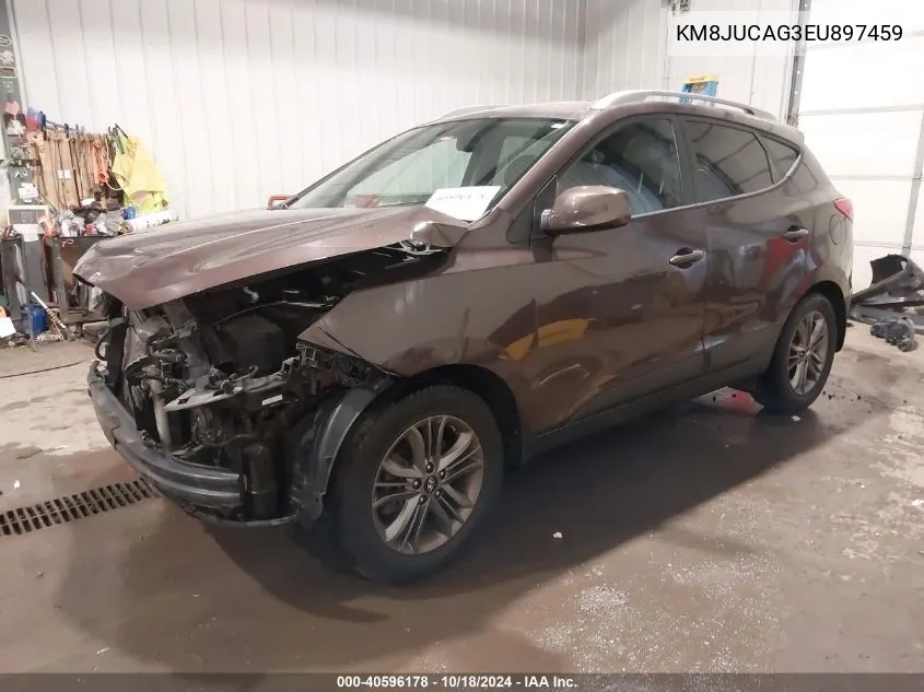 KM8JUCAG3EU897459 2014 Hyundai Tucson Se