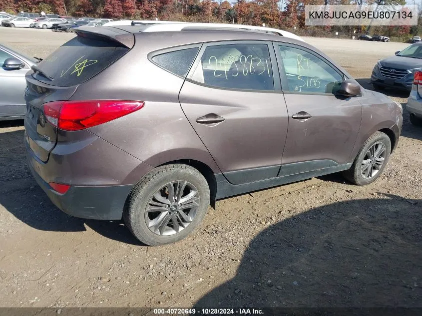 KM8JUCAG9EU807134 2014 Hyundai Tucson Se