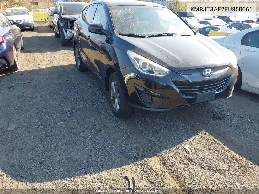 2014 Hyundai Tucson Gls VIN: KM8JT3AF2EU850661 Lot: 40722298