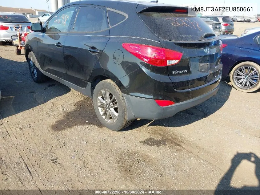 2014 Hyundai Tucson Gls VIN: KM8JT3AF2EU850661 Lot: 40722298