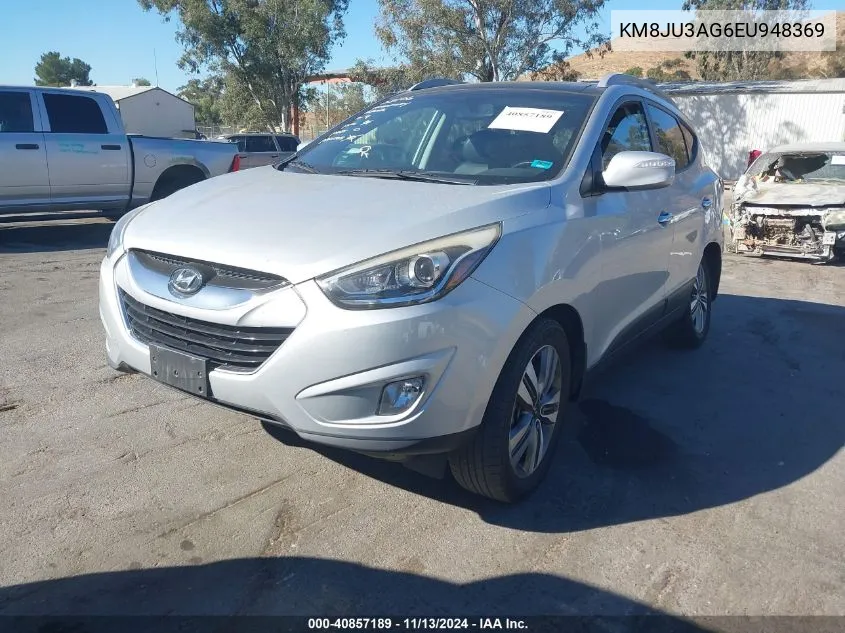 KM8JU3AG6EU948369 2014 Hyundai Tucson Limited