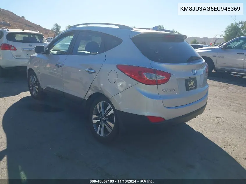 KM8JU3AG6EU948369 2014 Hyundai Tucson Limited