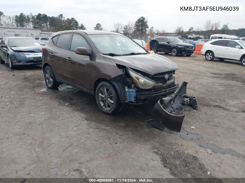 2014 Hyundai Tucson Gls VIN: KM8JT3AF5EU946039 Lot: 40888091