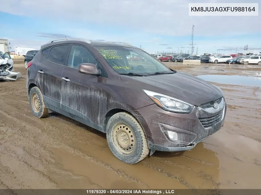 KM8JU3AGXFU988164 2015 Hyundai Tucson Limited/Se