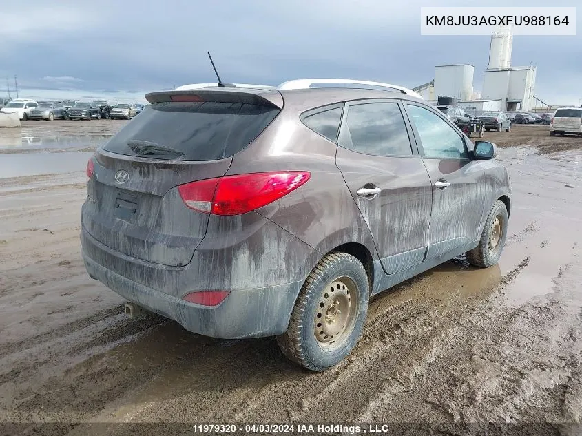 KM8JU3AGXFU988164 2015 Hyundai Tucson Limited/Se