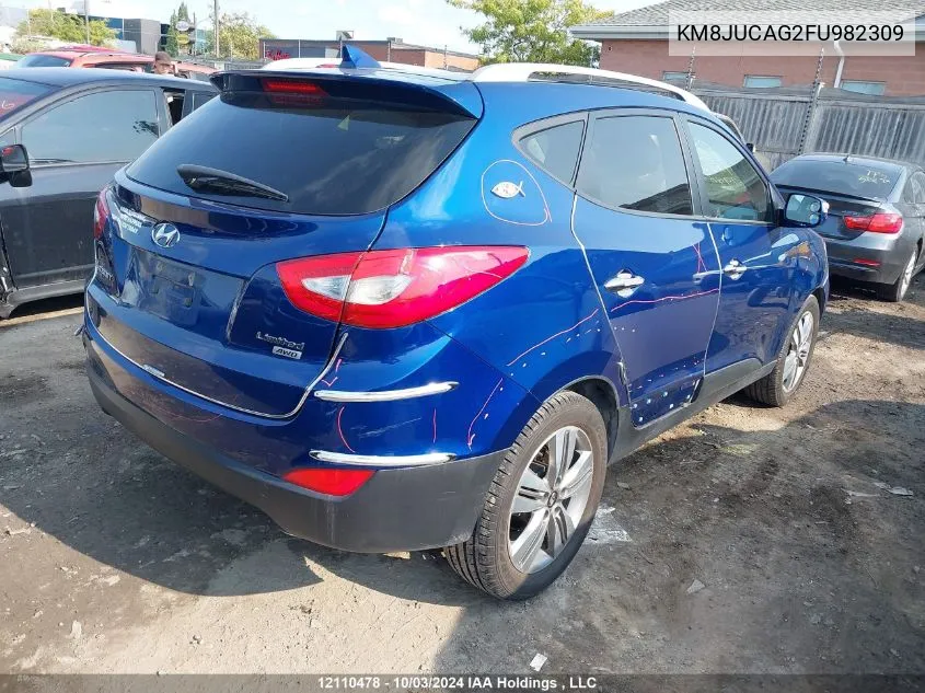 KM8JUCAG2FU982309 2015 Hyundai Tucson