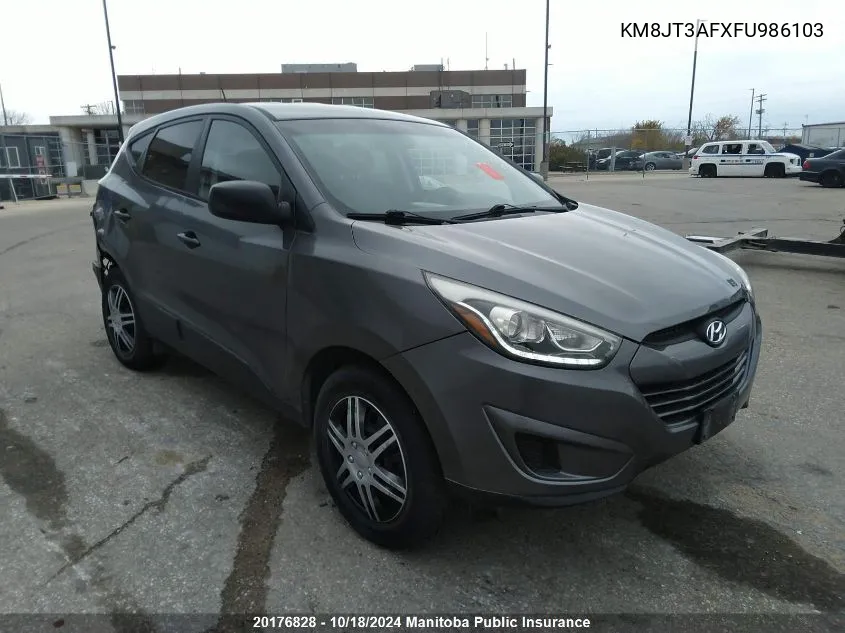 KM8JT3AFXFU986103 2015 Hyundai Tucson Gl