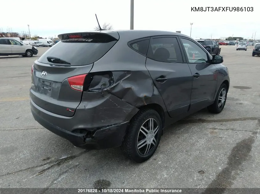 KM8JT3AFXFU986103 2015 Hyundai Tucson Gl