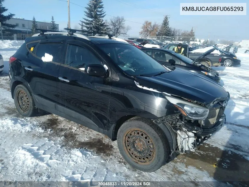 2015 Hyundai Tucson Limited/Se VIN: KM8JUCAG8FU065293 Lot: 30048833