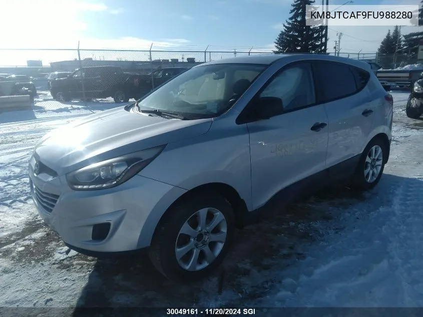 2015 Hyundai Tucson Gls VIN: KM8JTCAF9FU988280 Lot: 30049161