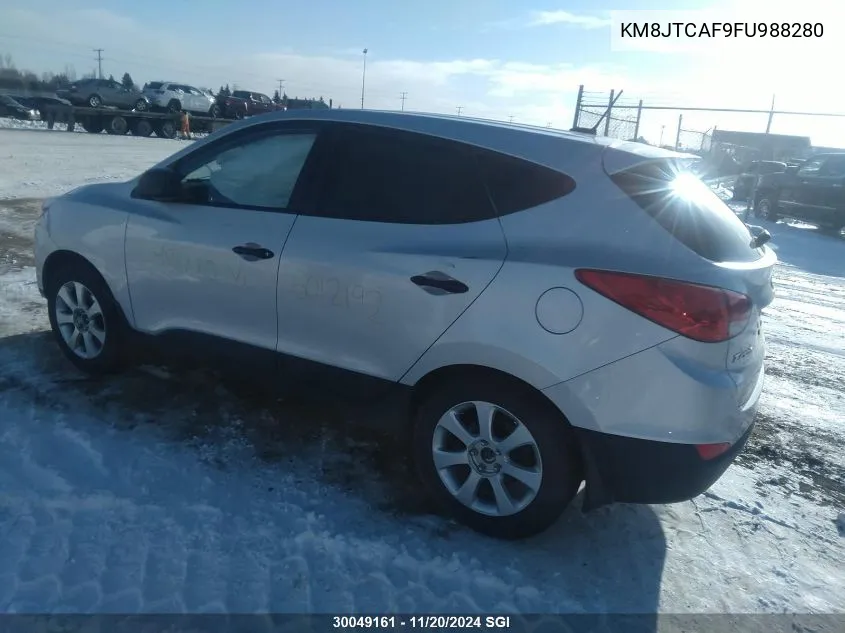 2015 Hyundai Tucson Gls VIN: KM8JTCAF9FU988280 Lot: 30049161