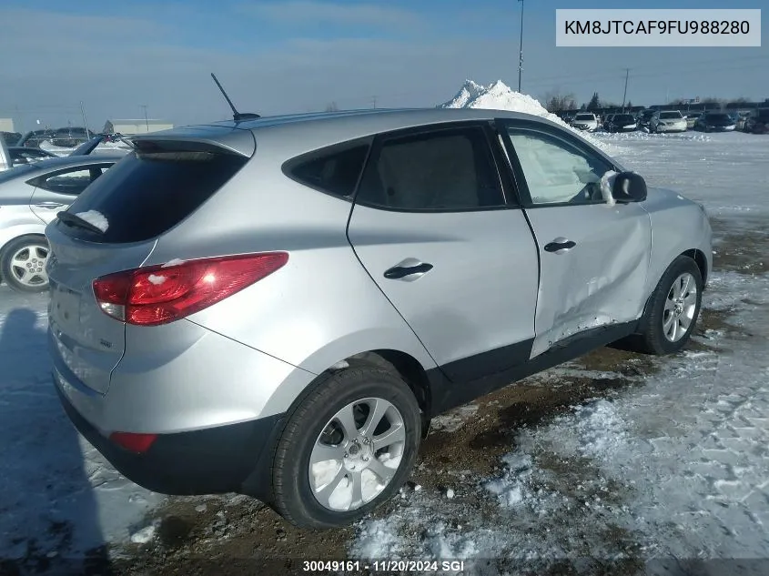 2015 Hyundai Tucson Gls VIN: KM8JTCAF9FU988280 Lot: 30049161