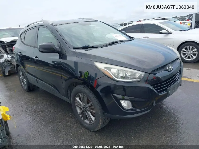 2015 Hyundai Tucson Se VIN: KM8JU3AG7FU063048 Lot: 39561229