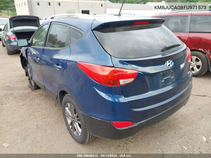 2015 Hyundai Tucson Se VIN: KM8JUCAG8FU971573 Lot: 39646512