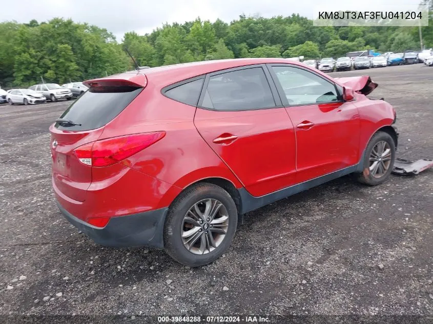 2015 Hyundai Tucson Gls VIN: KM8JT3AF3FU041204 Lot: 39848288