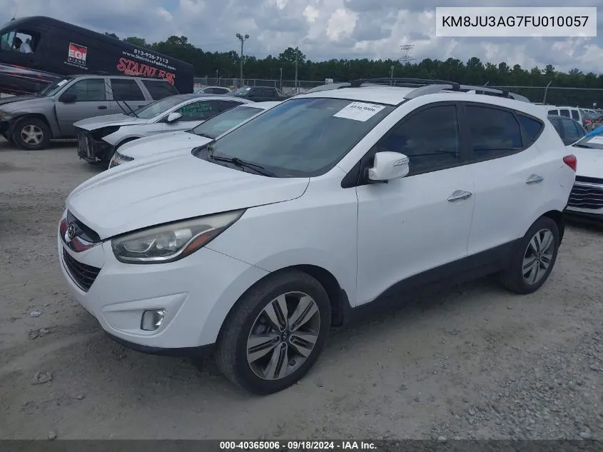 KM8JU3AG7FU010057 2015 Hyundai Tucson Limited