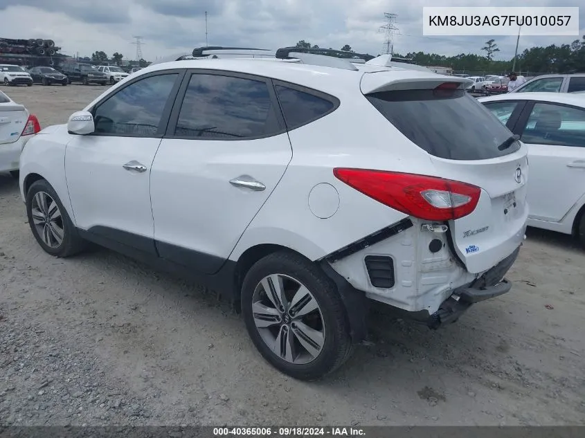 KM8JU3AG7FU010057 2015 Hyundai Tucson Limited