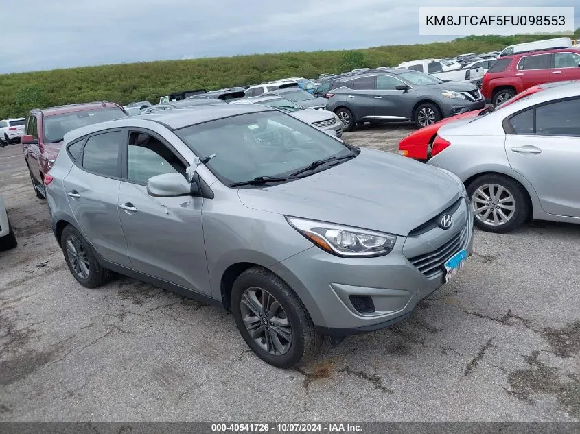 2015 Hyundai Tucson Gls VIN: KM8JTCAF5FU098553 Lot: 40541726