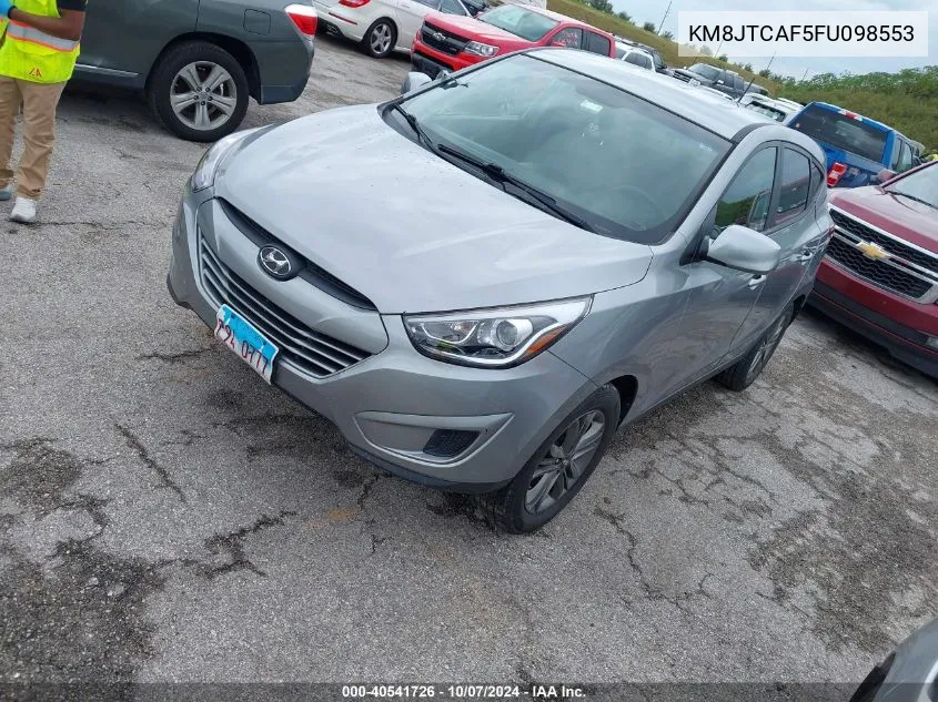 2015 Hyundai Tucson Gls VIN: KM8JTCAF5FU098553 Lot: 40541726