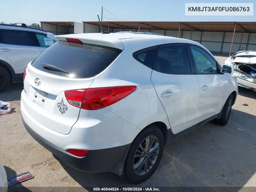 2015 Hyundai Tucson Gls VIN: KM8JT3AF0FU086763 Lot: 40544524