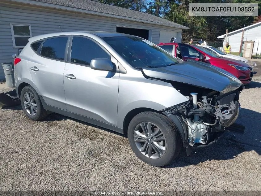 2015 Hyundai Tucson Gls VIN: KM8JTCAF0FU108552 Lot: 40578927