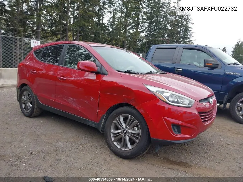 2015 Hyundai Tucson Gls VIN: KM8JT3AFXFU022732 Lot: 40594659