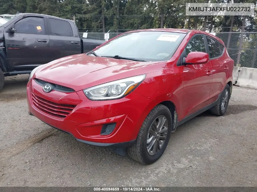 2015 Hyundai Tucson Gls VIN: KM8JT3AFXFU022732 Lot: 40594659