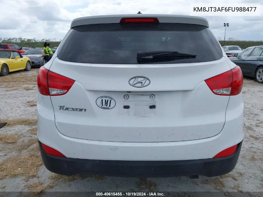 2015 Hyundai Tucson Gls VIN: KM8JT3AF6FU988477 Lot: 40615455