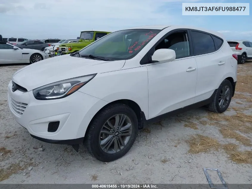 2015 Hyundai Tucson Gls VIN: KM8JT3AF6FU988477 Lot: 40615455