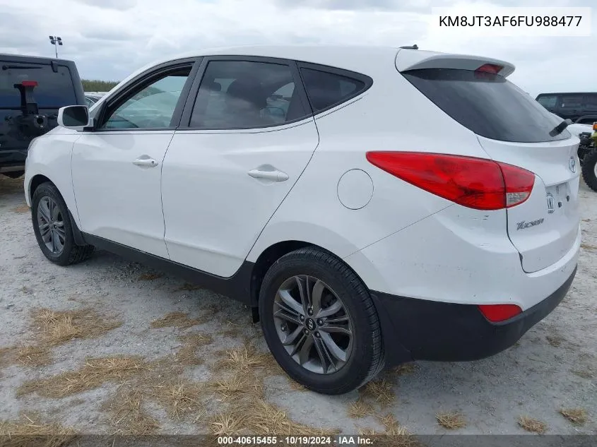 2015 Hyundai Tucson Gls VIN: KM8JT3AF6FU988477 Lot: 40615455